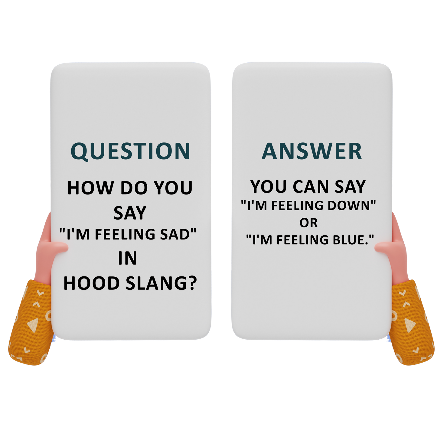 American Hood Slang Flash Cards Vol. 1™